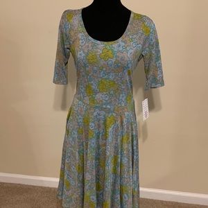 Medium Floral Midi Dress